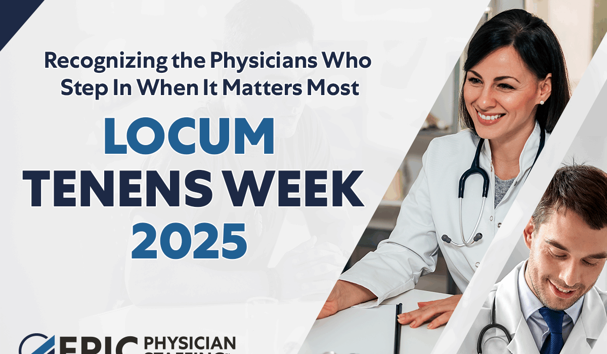 locum tenens week 2025