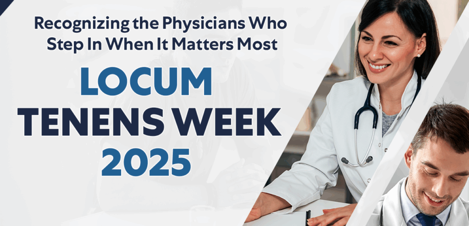 locum tenens week 2025